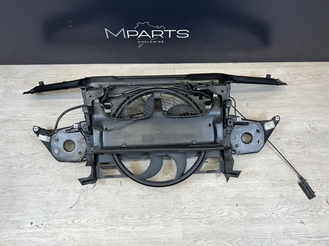 (PICKUP ONLY) BMW E46 M3 01-06 FRONT CLIP RADIATOR SUPPORT AUX FAN ORIGINAL