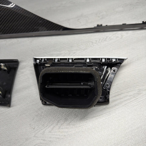 15-20 BMW F80 M3 F80 F82 M3 M4 Carbon Fiber Interior Dash Dashboard Trim Set OEM