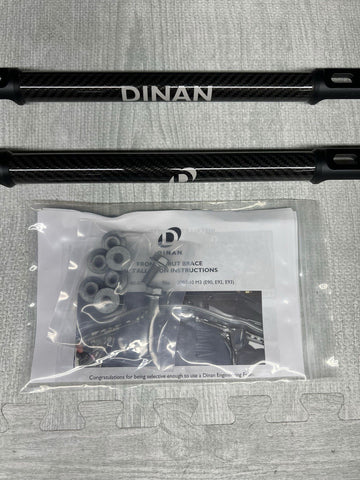 08-13 BMW E90 E92 E93 M3 Shock Tower Strut Braces Bar Kit Set Dinan D180-0011