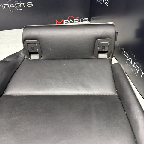 08-13 BMW E92 M3 Coupe Right Passenger Rear Seat Bottom Bench Pad Black Leather