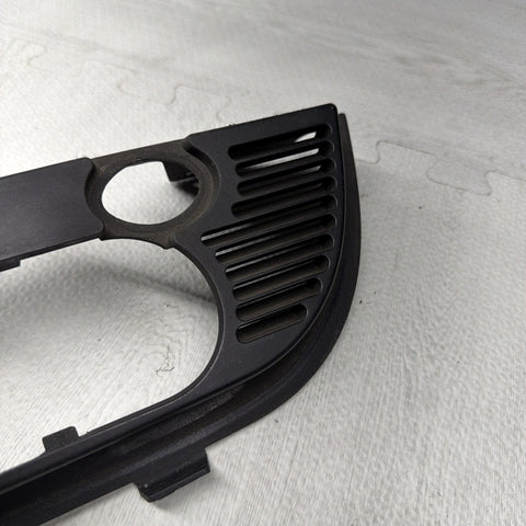 01-06 BMW E46 CONVERTIBLE REAR SEAT ROLLOVER BAR TRIM COVER 8204279 OEM BLACK