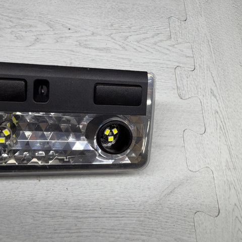 01-06 BMW E46 M3 Front Upper Interior Reading Dome Light Panel Black OEM 8364929