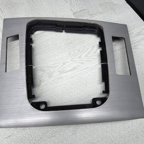 01-06 BMW E46 M3 Coupe Interior Center Shift Shifter Trim Brushed Aluminum