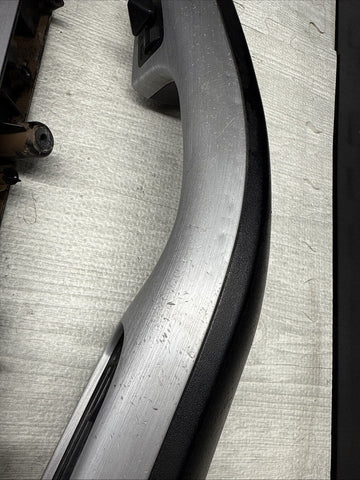 01-06 BMW E46 M3 Coupe Interior Armrests Trim Set Brushed Aluminum