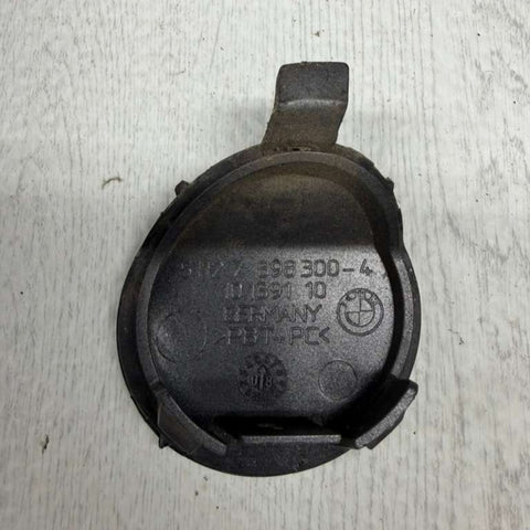 06–10 BMW E63 E64 M6 Rear Bumper Tow Hook Eye Cover Trim Gray OEM 7898300