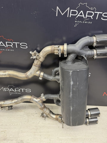 BMW F87 M2 19-21 S55 Competition M Performance Exhaust System Carbon Tips