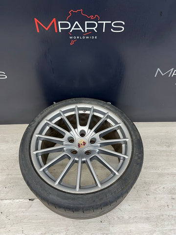 2010-2016 PORSCHE PANAMERA REAR FACTORY BBS WHEEL RIM 11,5Jx20" +TIRE 295/35 R20