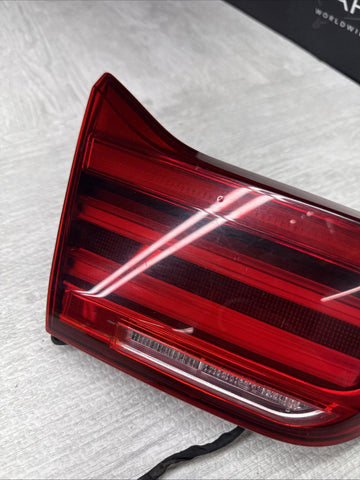 OEM BMW 18-20 F32 F33 F83 F36 Rear Tail Light Left Driver LCI Light Inner