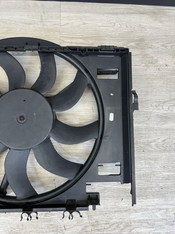 08-13 BMW E90 E92 E93 M3 S65 Engine Radiator Cooling Electric Fan *Housing Crack