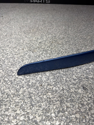 OEM BMW E36 Blue Trunk Lid Trim Cover Bezel 8135352 318 325 328 M3 Coupe