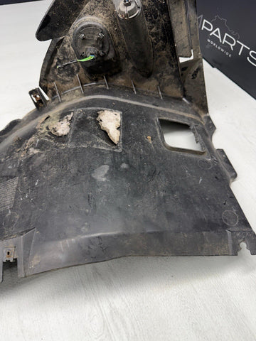 OEM BMW E46 M3 Front Left Splash Shield + Temp Sensors Guard *Cracked