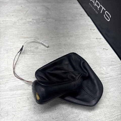 2008-2013 BMW E90 E92 E93 M3 LEATHER SHIFTER shift gear KNOB 6-SPEED ORIGINAL