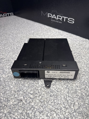 01-06 BMW E46 M3 Coupe OEM Radio Amplifier Amp 65120692059401