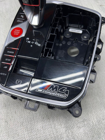 21-25 OEM BMW G80 G82 M3 M4 Gear Selector Panel iDrive Controller Shifter Knob