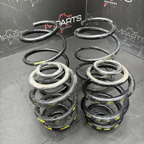 2001-2006 BMW E46 M3 Coupe Front Rear Axle Coils Springs Pair Yellow Marking