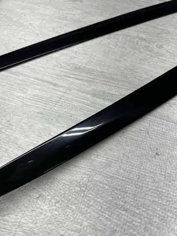 07-13 BMW E93 328 335 M3 Convertible Roof Trims Covers Moldings White Set OEM