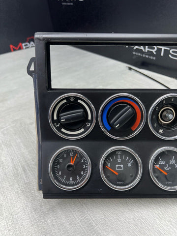 98-02 BMW Z3 M Z3M Trim Center Console Gauge Climate Controls Black 51162491387