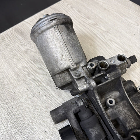 BMW S54 3.2L Engine Oil Filter Housing 01-08 E46 M3 Z4 11427839858 *Notes*