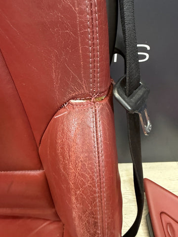 01-06 BMW E46 M3 OEM Complete Convertible Interior Imola Red Powered Heated