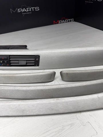 08-13 OEM BMW E92 E93 M3 Brushed Aluminum Interior Trim Dash Panels Set *Tabs
