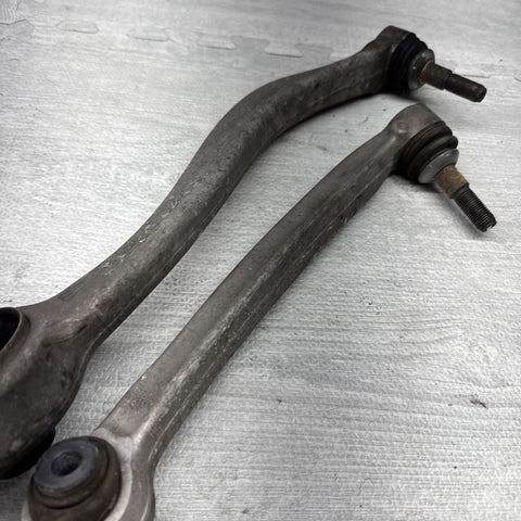BMW 2004-2010 E60 M5 FRONT RIGHT PASSENGER LOWER UPPER WISHBONE CONTROL ARM OEM