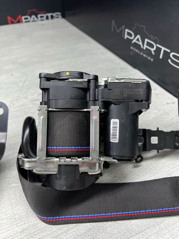 BMW 21-25 G82 M4 Coupe Competition Front Seat Belts Seatbelts 72118097752 OEM