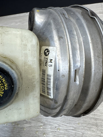 OEM BMW 06-10 E60 M5 Brake Booster w/ Brake Master Cylinder