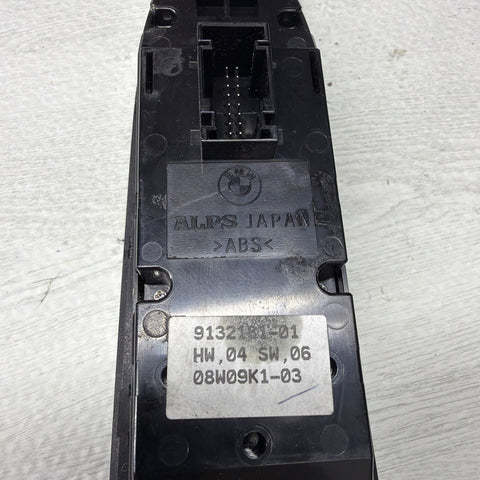 07-13 BMW 3 Series E93 Driver Convertible Master Window Switch Switches 9132181