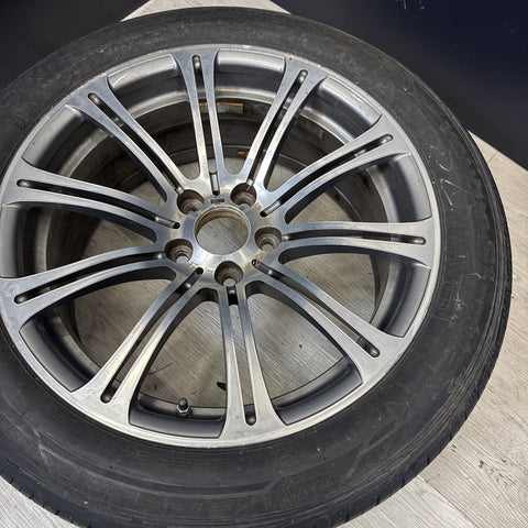 08-13 OEM BMW E90 E92 E93 M3 Front Wheel Rim Style 220M Silver 19x8.5" ET23