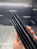 01-06 BMW E46 M3 Gloss Black Fender Vents Grilles Grills Trims NO EMBLEMS