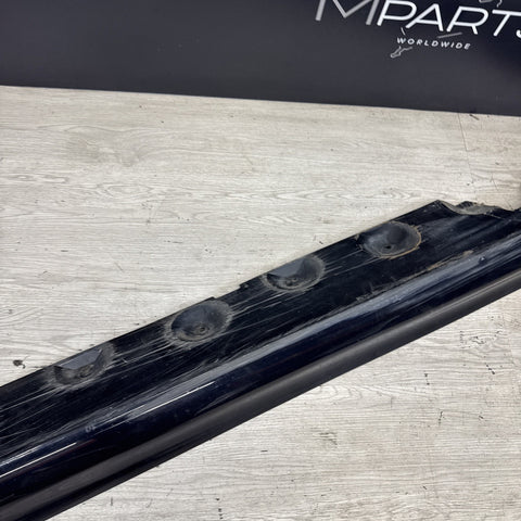 2001-2006 BMW E46 M3 Carbon Black Rocker Panel Side Skirt OEM Left Driver