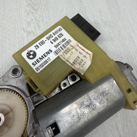 02-08 BMW E60 E65 E66 525i 528i 750i Sun Roof Drive Motor Actuator OEM 6949628