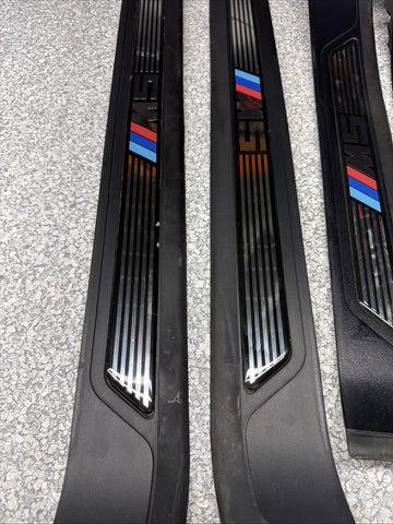 BMW E39 M Sport Door Sill Trim Scuff Plates Set OEM 525i 530i 540i M-Tech M5