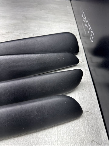 01-06 BMW OEM E46 M3 Coupe Trim Armrest Pads Set Black 8238622