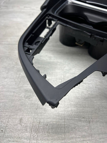 15-20 BMW F80 F82 F83 M3 M4 Front Cup Holder Center Console Leather Trim