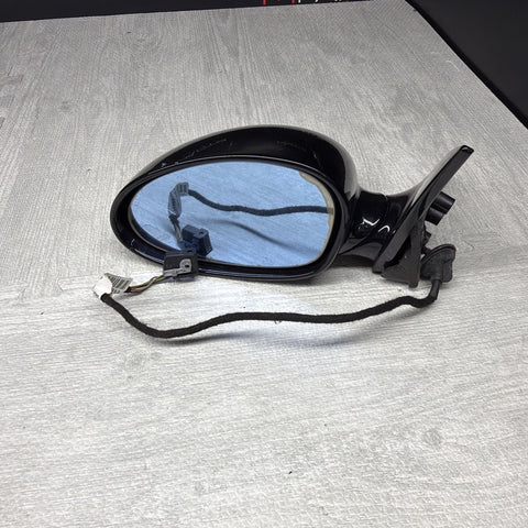 01-06 BMW E46 M3 Side View Door Mirrors Pair Painted Carbon Black *Notes*