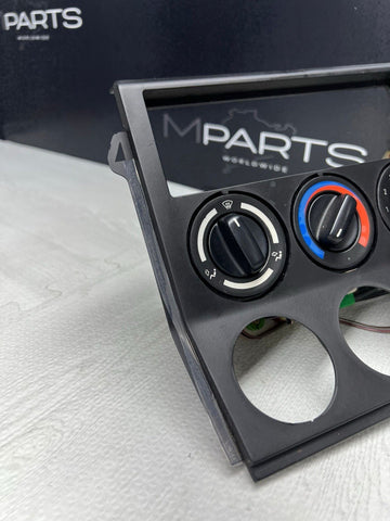 BMW 98-02 Z3 M Z3M Trim Center Console Gauge Climate Controls Black 51162491387