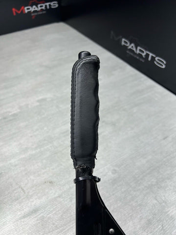 BMW 92-99 E36 M3 Ebrake Emergency Parking Brake Black Leather Handle Mechanism