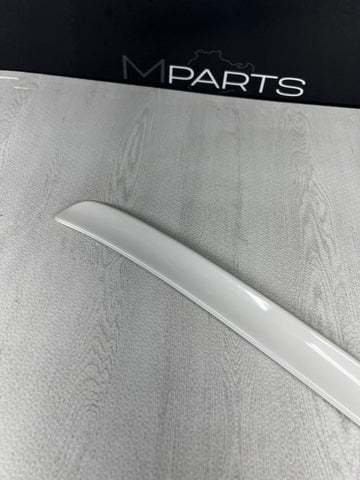 2001-2006 BMW E46 M3 Factory Rear Trunk Spoiler Lip 2695445 Alpine White
