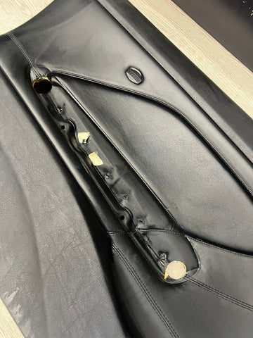 01-06 BMW E46 M3 DRIVER LEFT SIDE DOOR PANEL CARD BLACK OEM