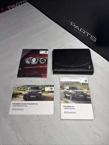 2015 BMW X5 (F15) OWNERS MANUAL BOOK BOOKLET GUIDE SET w/ CASE