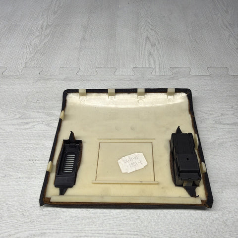 00-06 BMW E46 330Ci M3 Coupe Front Interior Overhead Sunroof Cover Black OEM