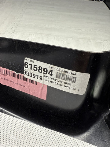 2019 - 2021 BMW X5 G05 OEM REAR RIGHT D PILLAR TRIM COVER PANEL BLACK