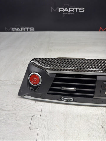 OEM 2020-2025 BMW X4M F98 G02 Carbon Fiber Trim Center Dash Air Vent Bezel