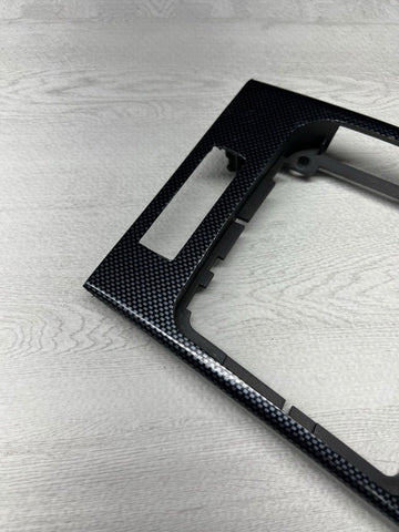 BMW E46 325 330 M3 Coupe 01-06 Carbon Style Wrapped Center Shift Shifter Trim