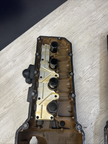2008-2013 BMW E90 E92 E93 M3 S65 V8 Valve Covers Pair LH RH 7838268 7838267