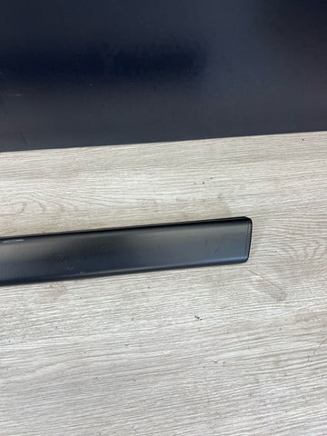 BMW 94-99 E36 M3 COUPE DOOR MOULDING FRONT BLACK LEFT DRIVER OEM