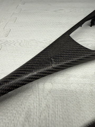 2016 - 2020 BMW F87 M2 CARBON FIBER FRONT INTERIOR TRIM PANEL SET OEM 8073751