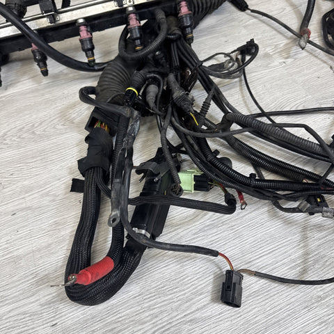 96-00 BMW E36 328 M3 M52 S52 Engine Motor Wiring Cable Harness OEM