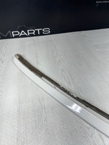 2001-2006 BMW E46 M3 Factory Rear Trunk Spoiler Lip 2695445 Alpine White